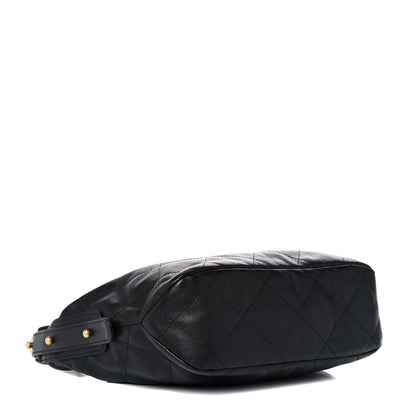 Chanel Calfskin Quilted Daily Hobo Black 4 of 10