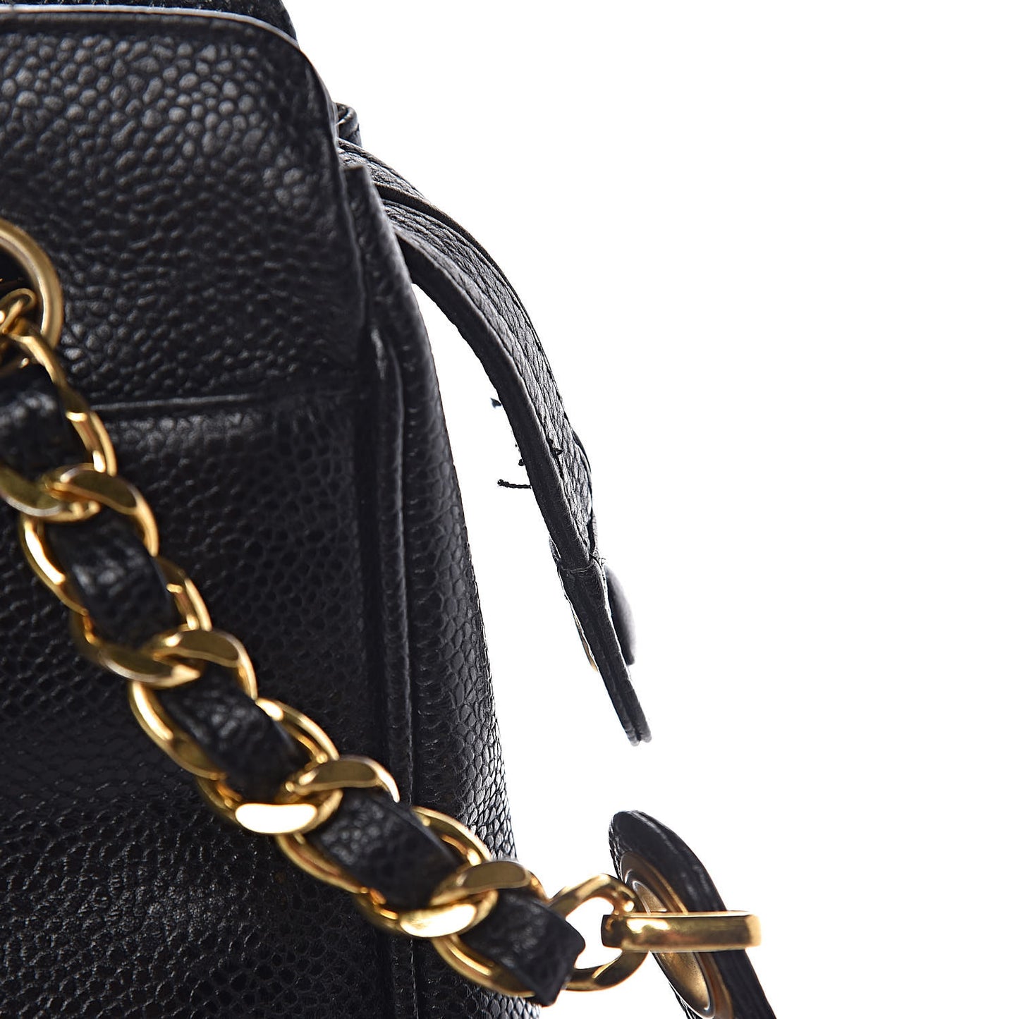 Caviar Shoulder Bag Black