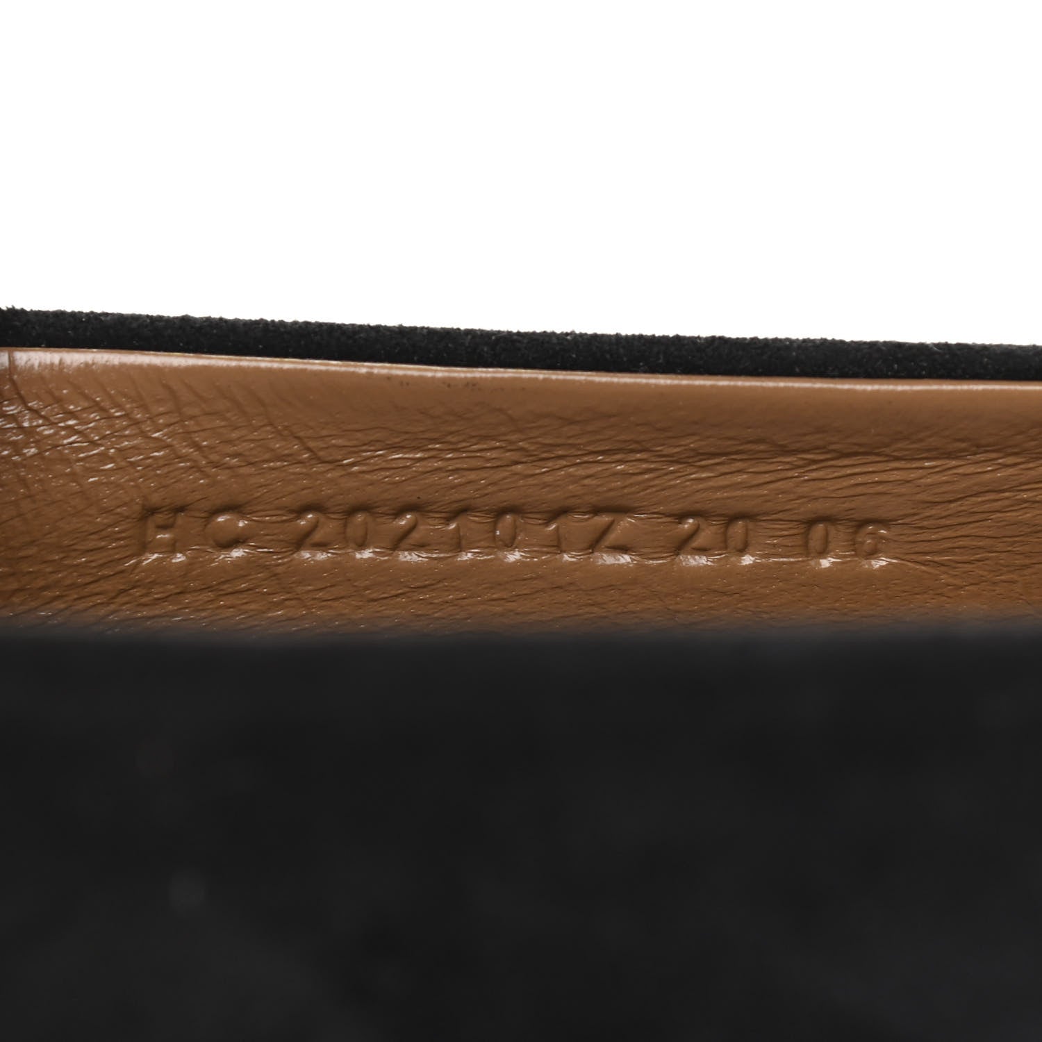 Hermes Suede Goatskin Bilbao Ballerina Flats 39 Black 8 of 9