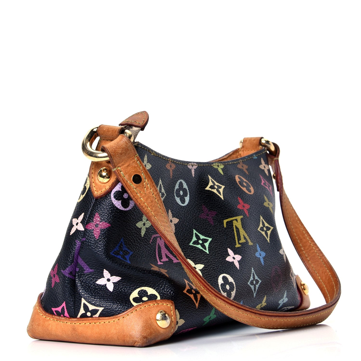 Louis Vuitton Monogram Multicolor Eliza Black 2 of 4