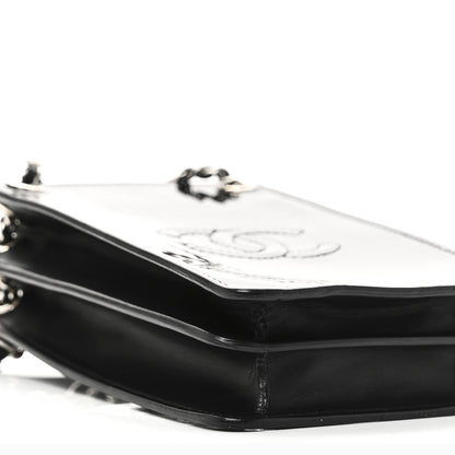Chanel Patent CC Phone Holder Crossbody Black 9 of 10