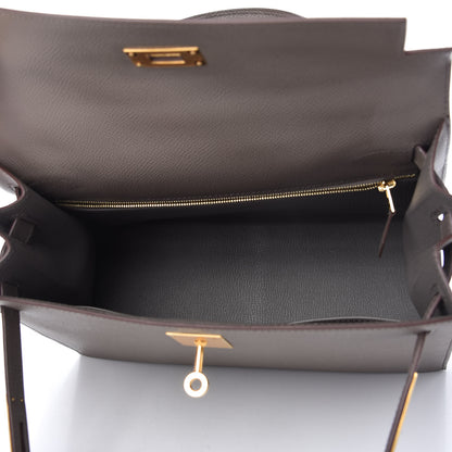 Hermes Epsom Kelly Sellier 28 Etain 7 of 11