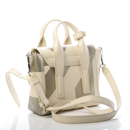 3.1 Phillip Lim 3.1 Calfskin Mini Pashli Trapeze Satchel Powder Champagne 3 of 10