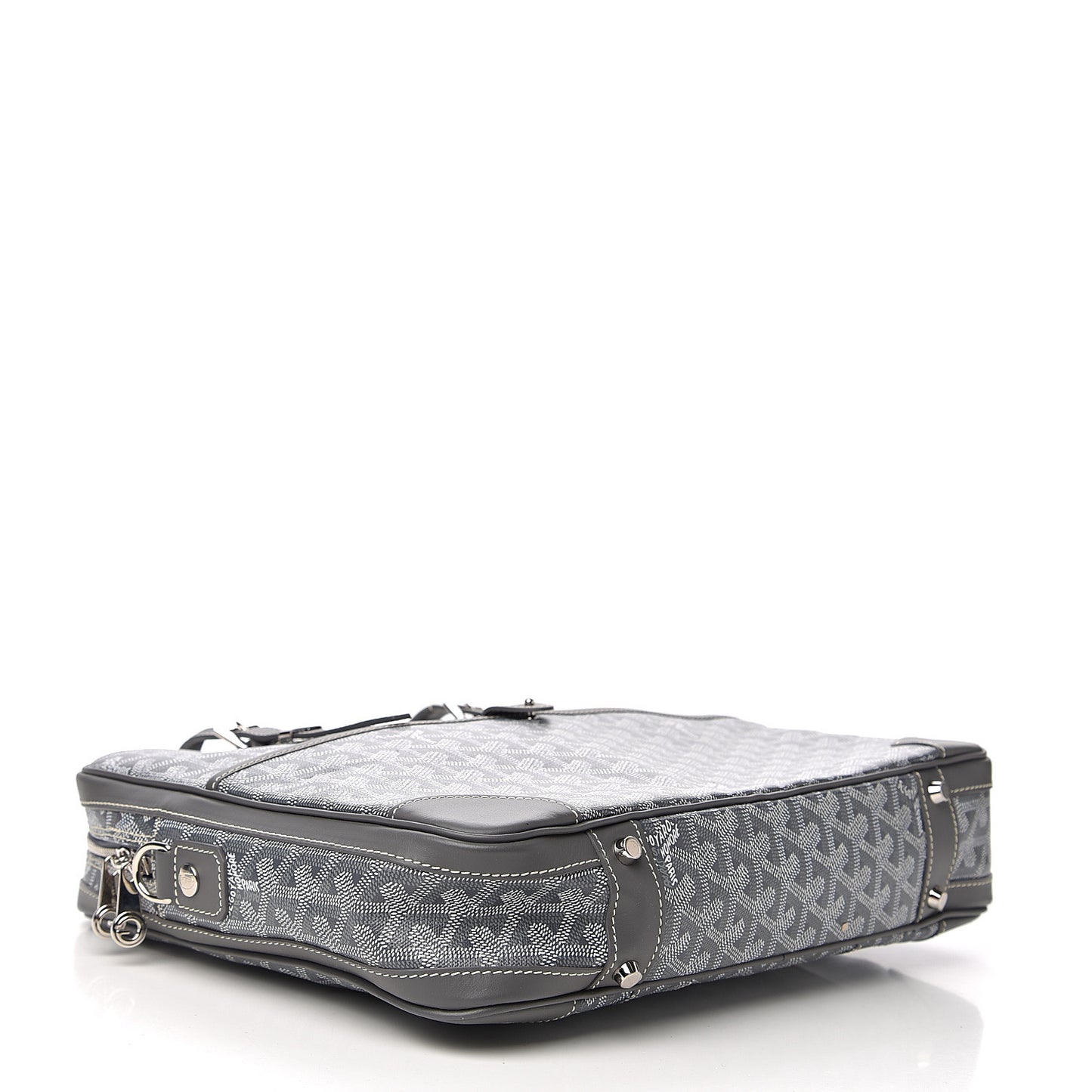 Goyardine Ambassade PM Briefcase Grey