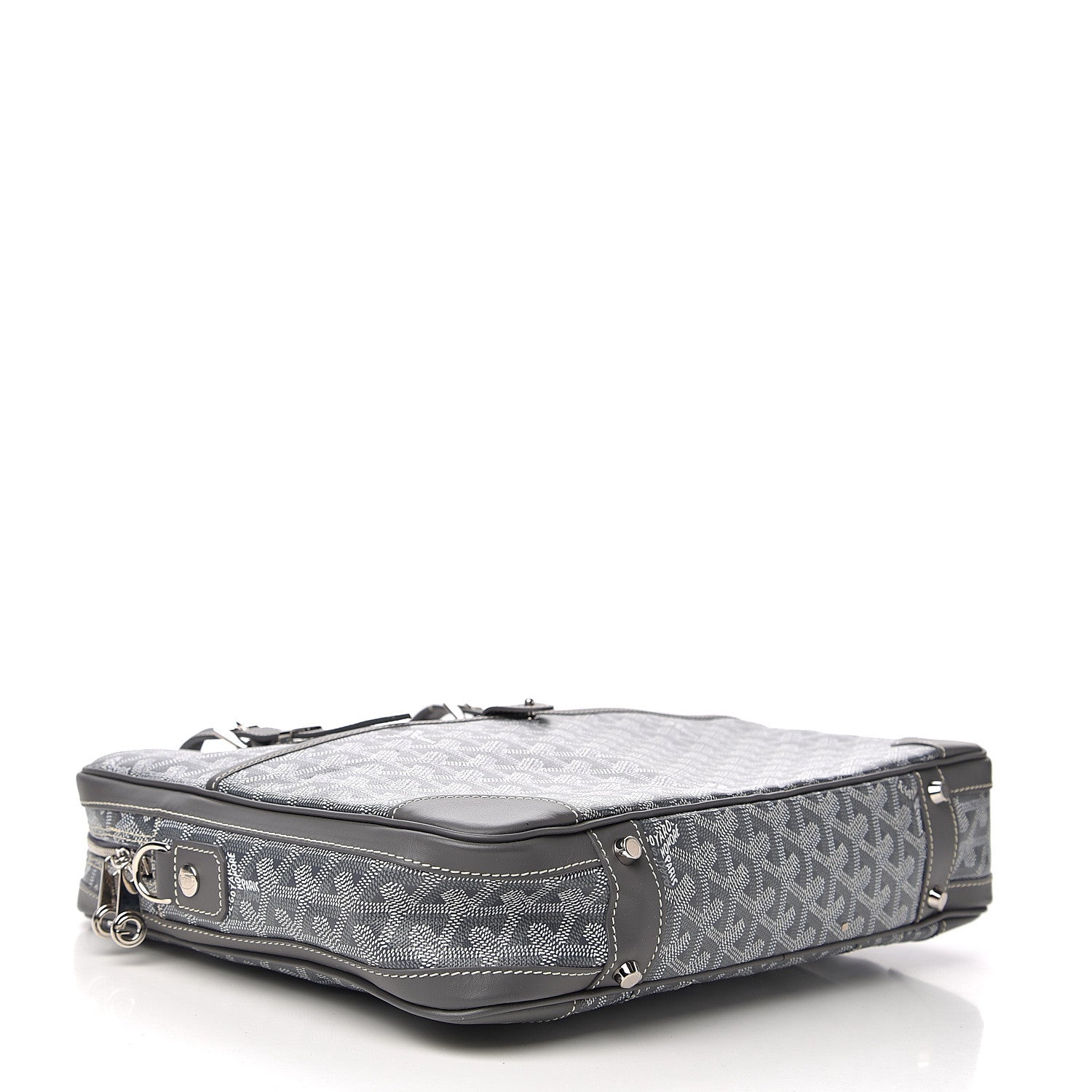 Goyard Goyardine Ambassade PM Briefcase Grey 4 of 8