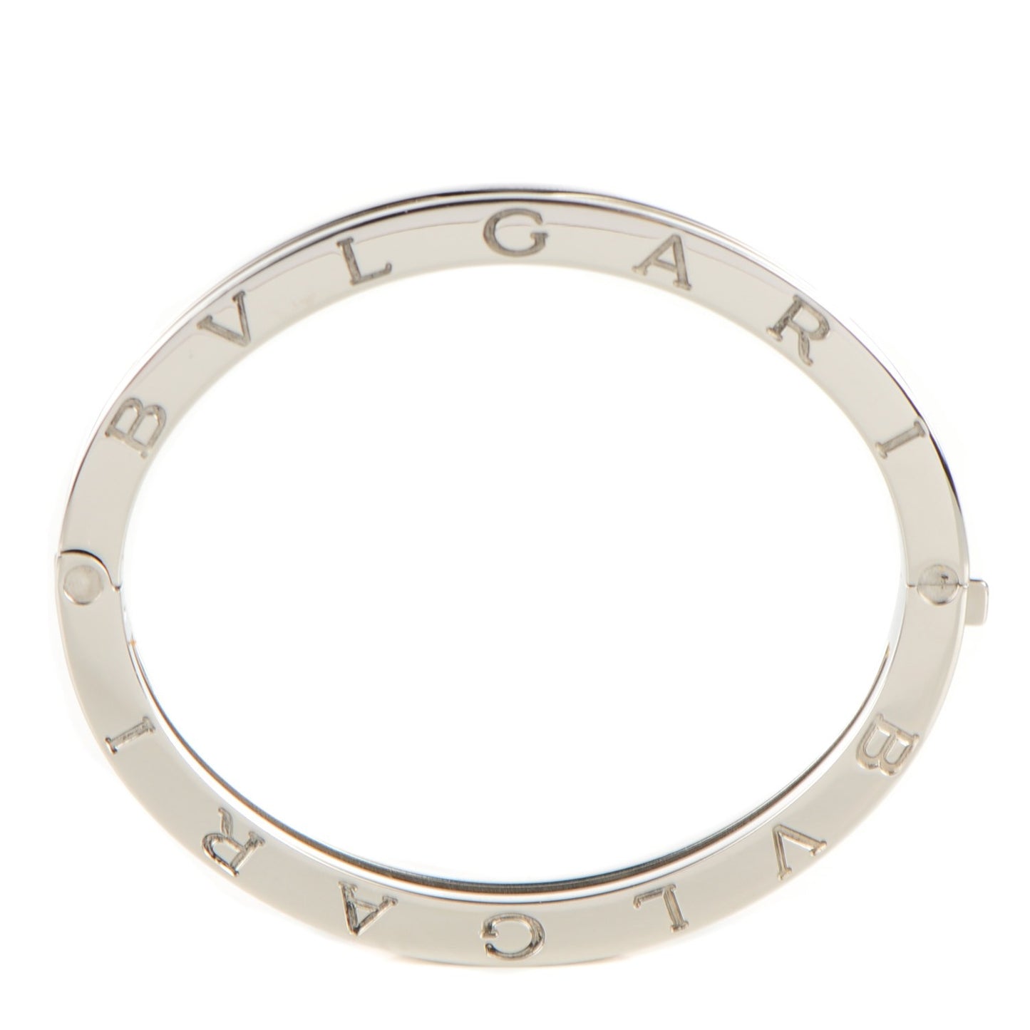 18K Yellow Gold Stainless Steel B.Zero1 Bangle Bracelet