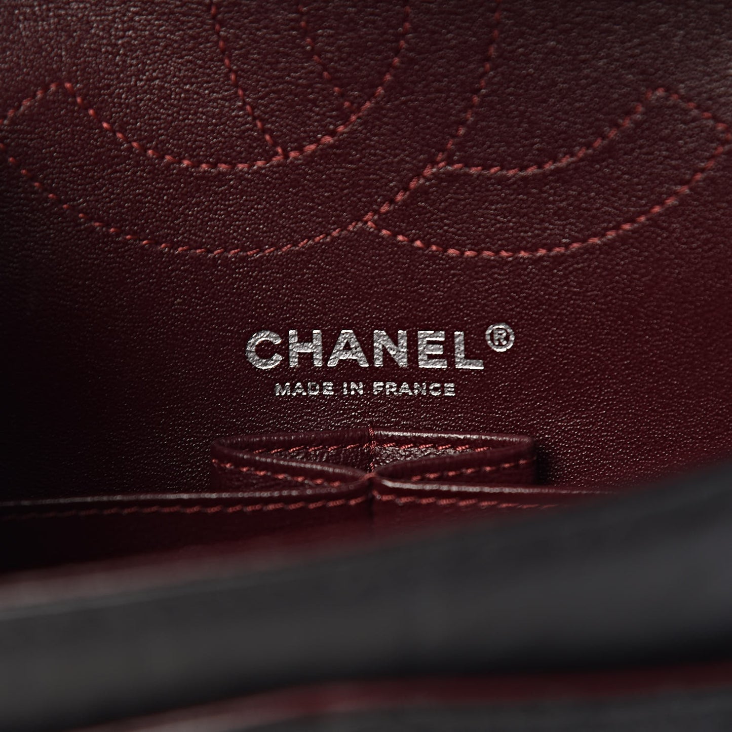 Aged Calfskin Quilted 2.55 Reissue 225 Flap Black