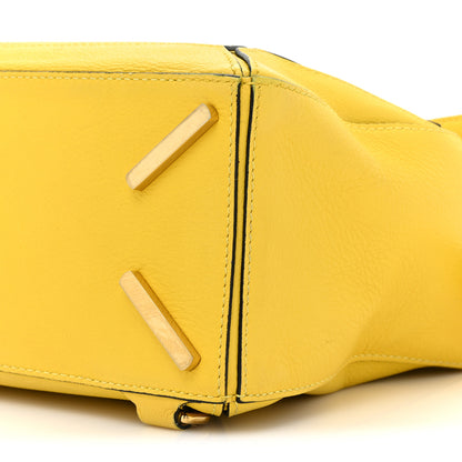 Loewe Calfskin Small Puzzle Bag Yellow 8 of 14