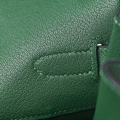 Hermes Epsom Birkin 35 Vert Bengale 21 of 28