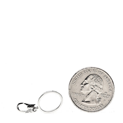 Cartier 18K White Gold LOVE Ring Charm 2 of 4