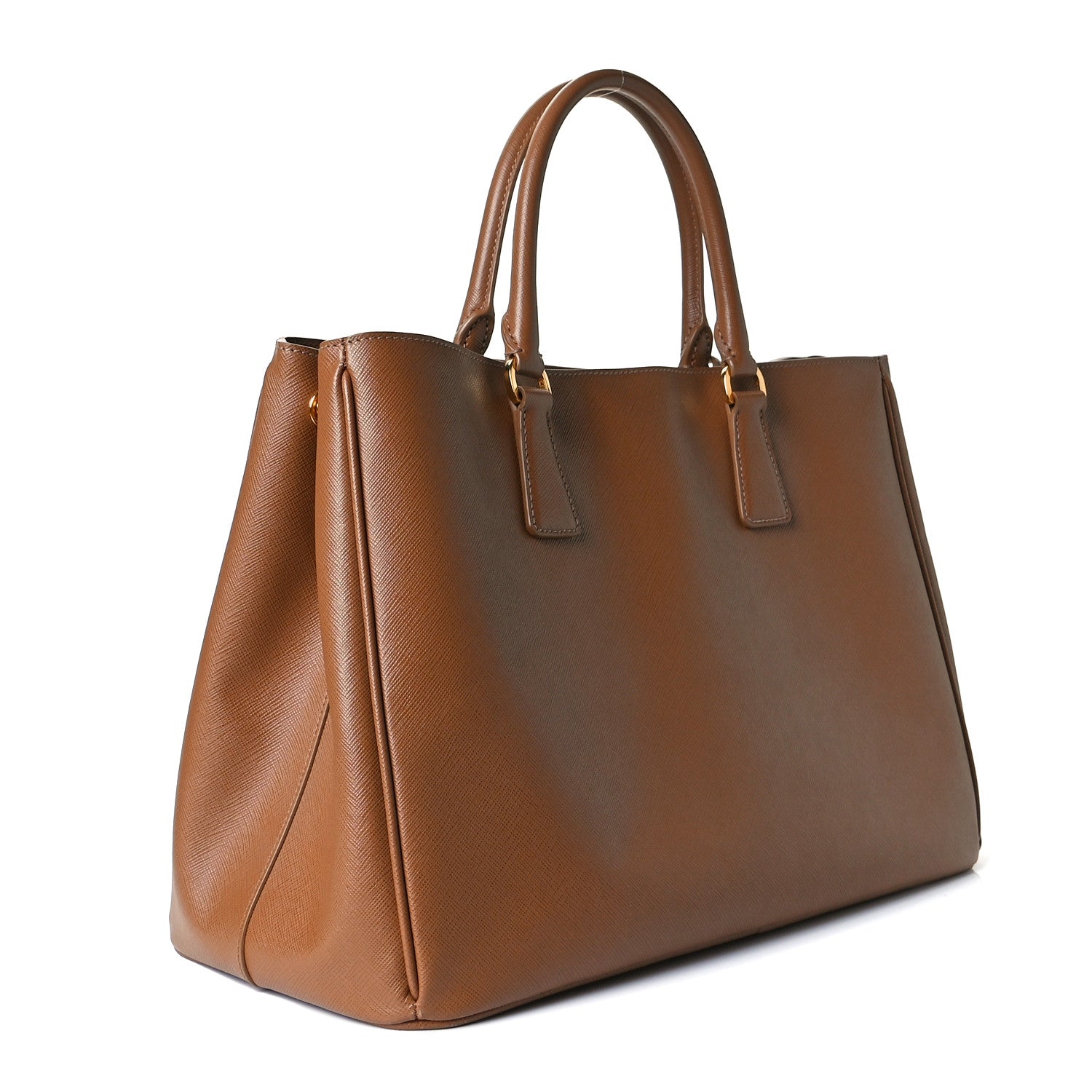 Prada Saffiano Lux Large Tote Caramel 4 of 8