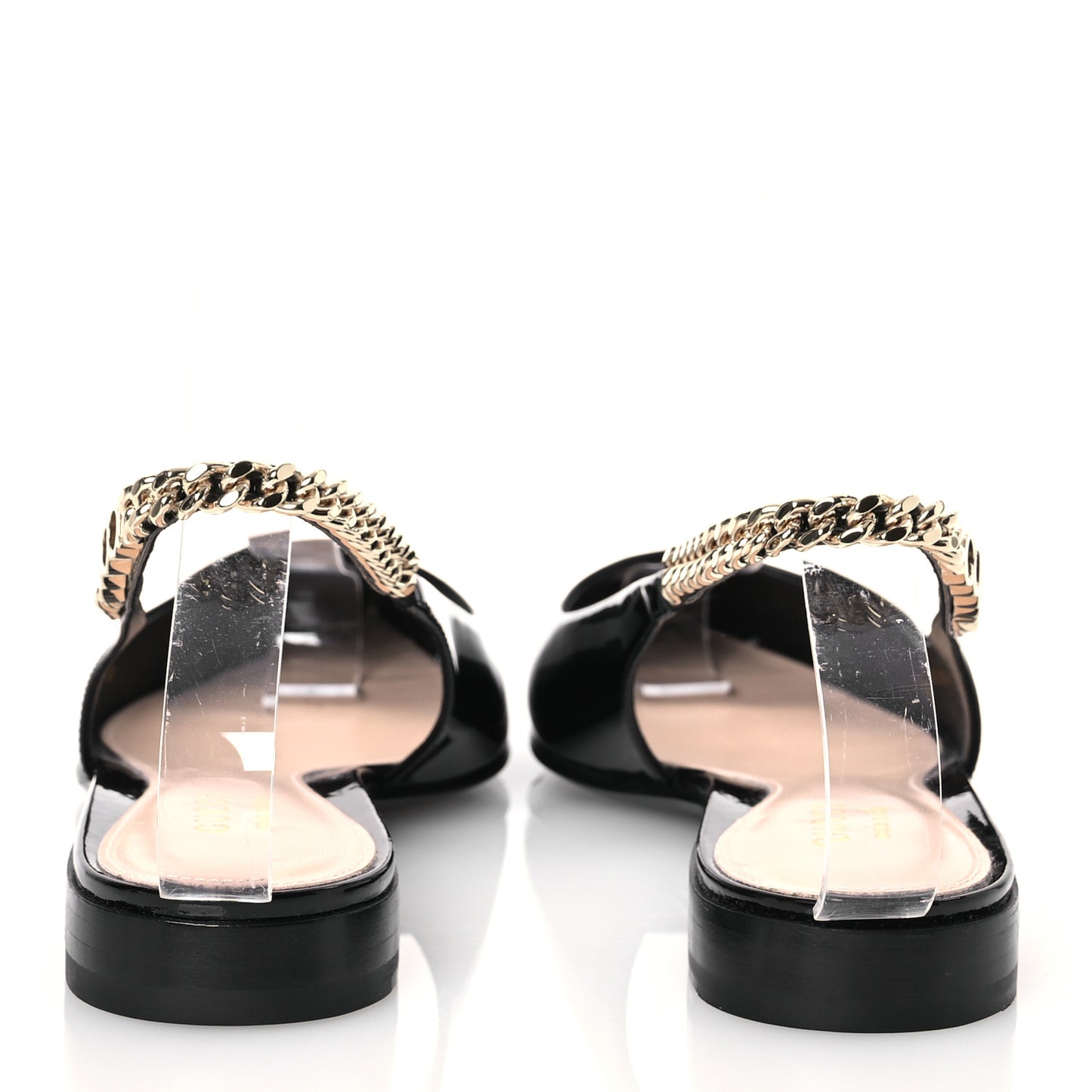 Patent Signoria Ballet Slingback Ballet Flat 37 Black