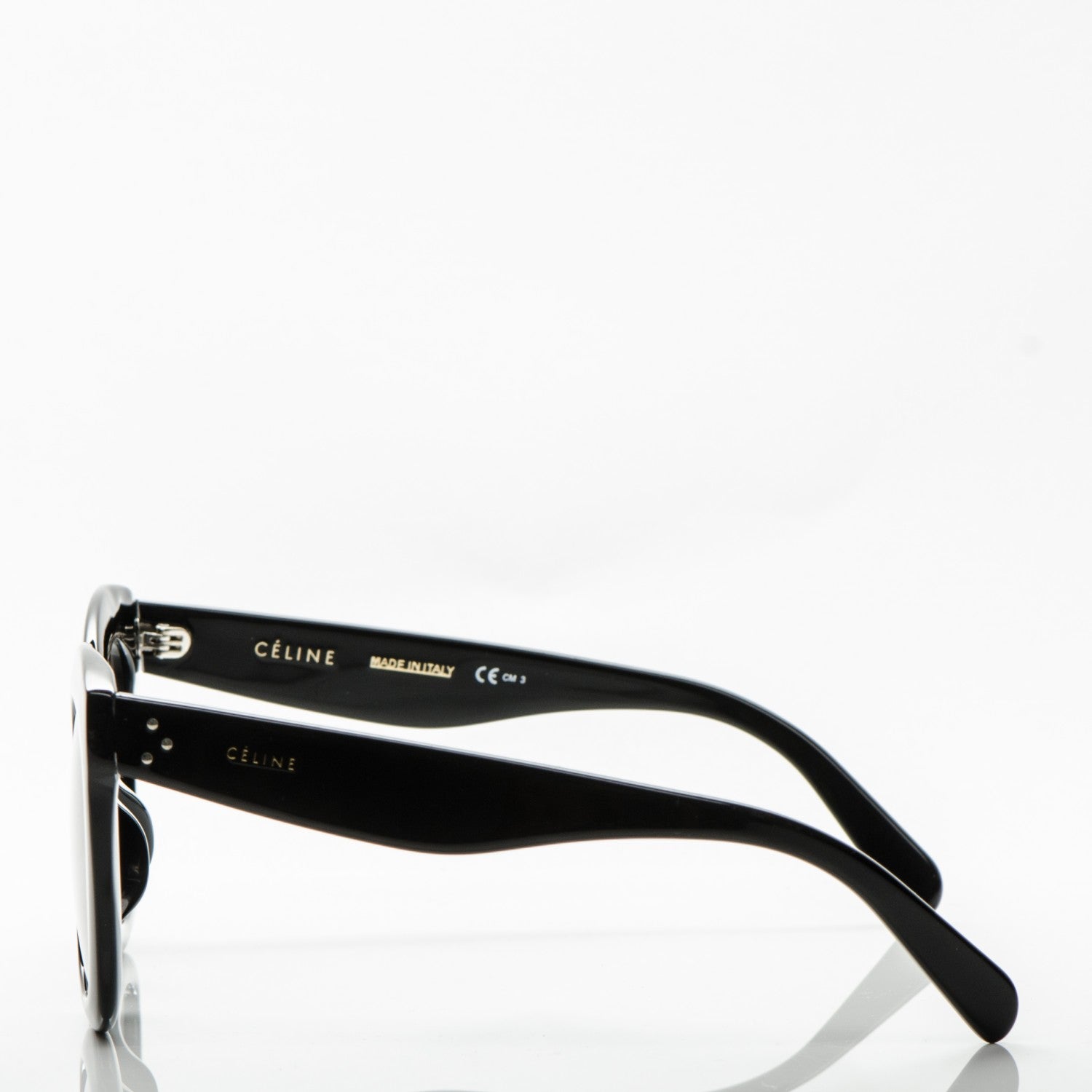 Celine Baby Marta Sunglasses CL 41385/F/S Black 3 of 5
