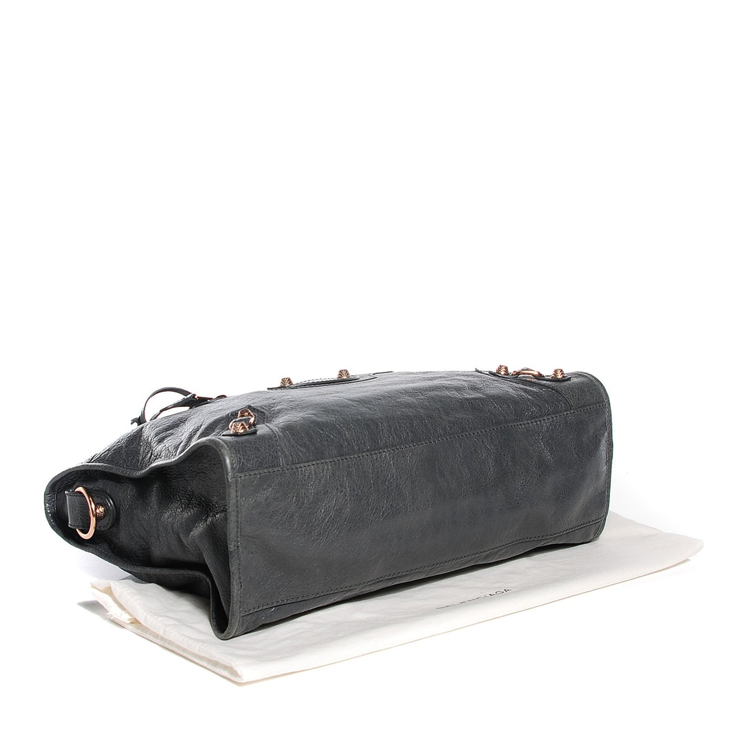 Agneau Giant 12 Rose Gold Hardware City Gris Tarmac