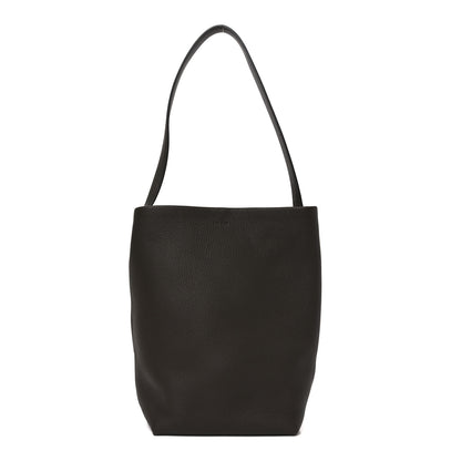 The Row Grained Calfskin Medium N/S Park Tote Brown 1 of 9