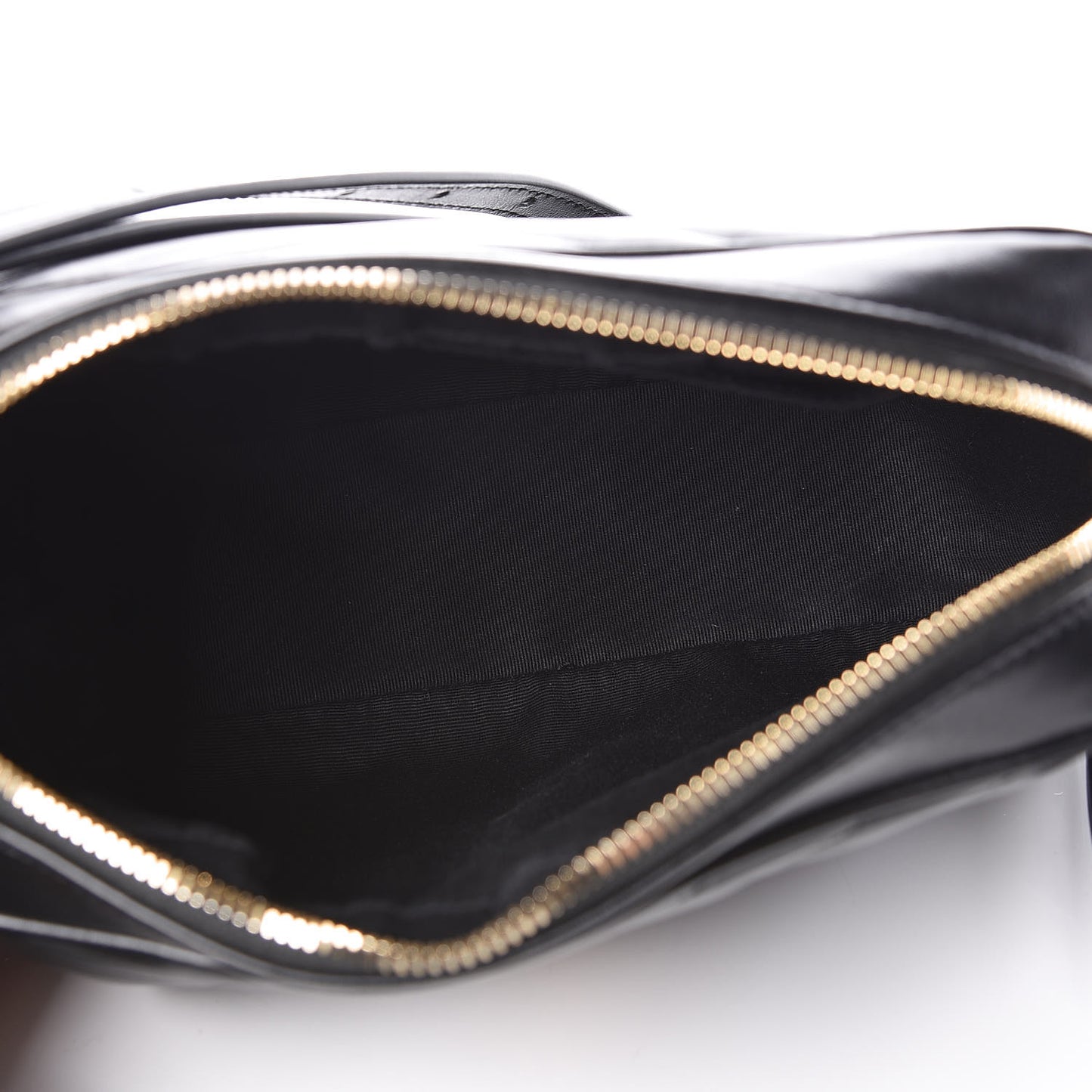 Calfskin Matelasse Monogram Lou Camera Bag Black