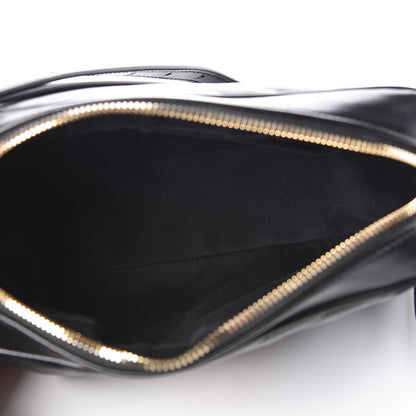 Saint Laurent Calfskin Matelasse Monogram Lou Camera Bag Black 7 of 12