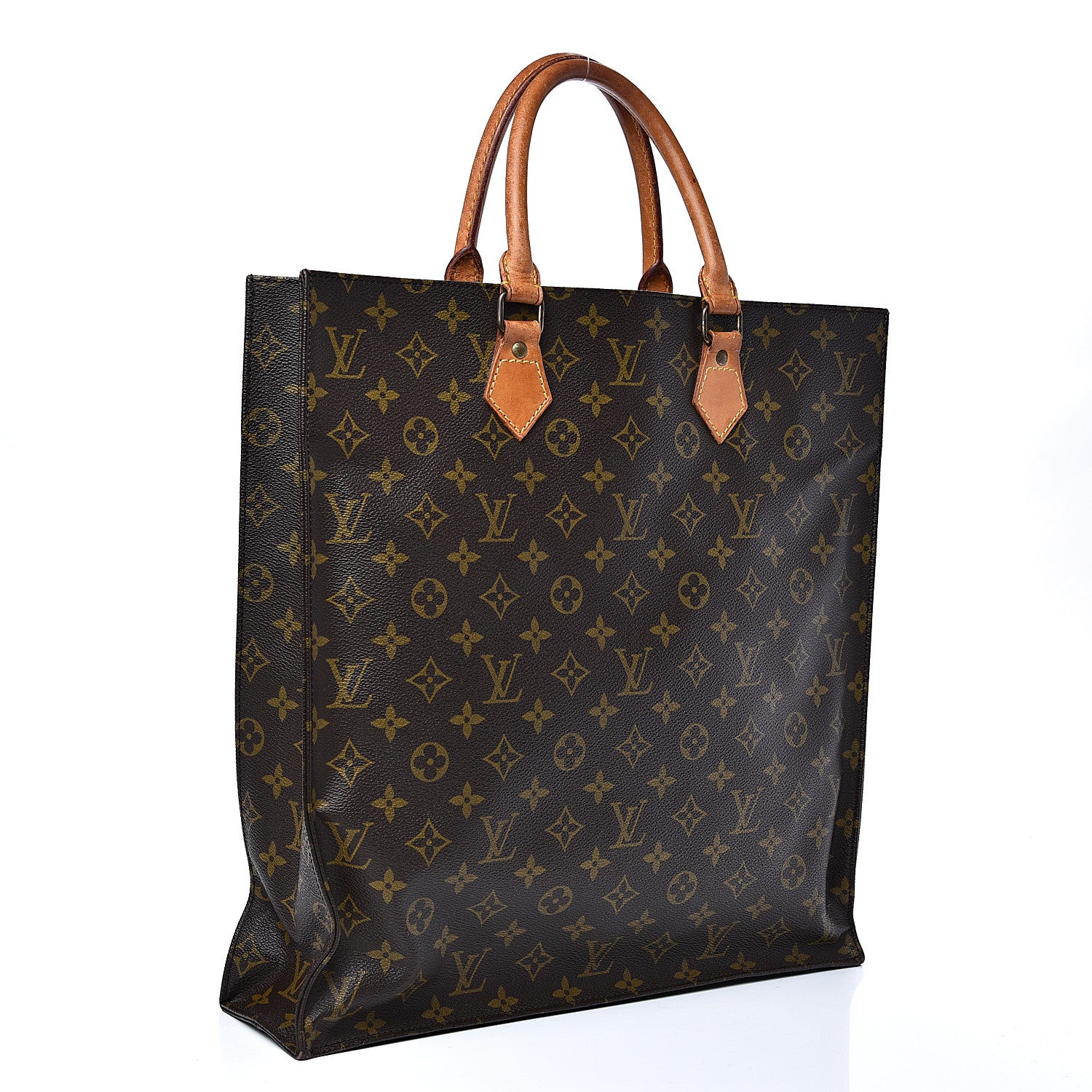 Louis Vuitton Monogram Sac Plat 2 of 15