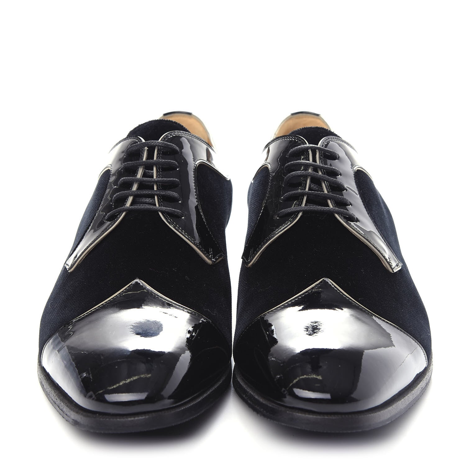 Gucci Velvet Mens Réveille L'Amour Loafers 10 Black 2 of 11