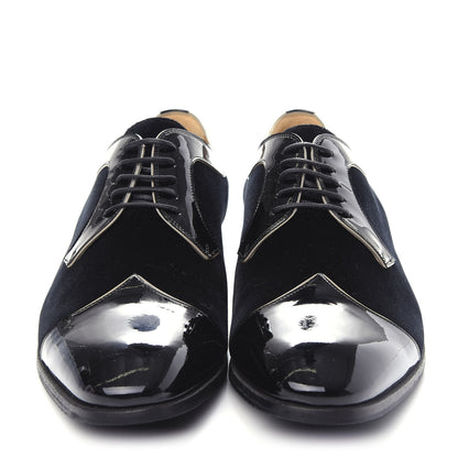 Gucci Velvet Mens Réveille L'Amour Loafers 10 Black 2 of 11