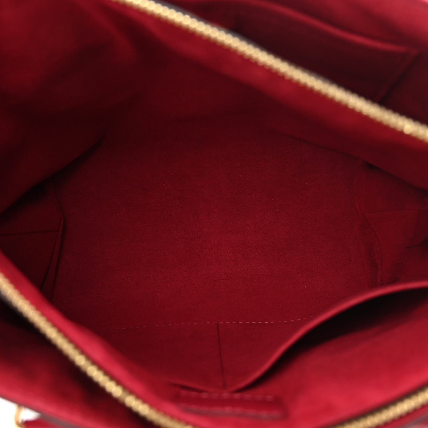 Louis Vuitton Monogram Flower Zipped Tote PM Lie de Vin 5 of 10
