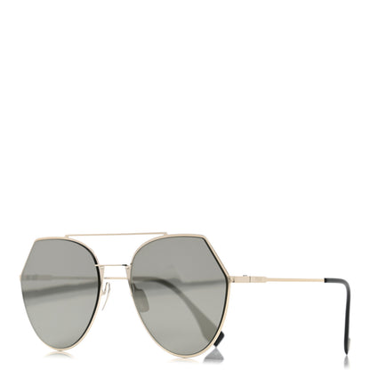 Fendi Metal Geometric Sunglasses FF 0194/S 1 of 7