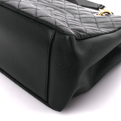 Chanel Caviar Quilted Grand Shopping Tote GST Black 10 of 10