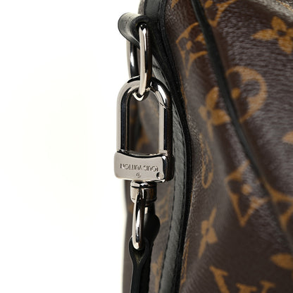 Louis Vuitton Monogram Macassar Keepall Bandouliere 55 14 of 17