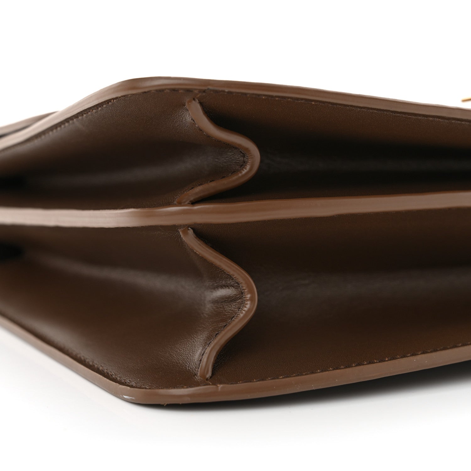 The Row Sleek Calfskin The Sofia 10 Top Handle  Stone 8 of 12