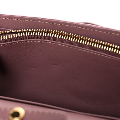 Burberry Haymarket Check Henley Wallet On Chain Dusty Pink 10 of 15