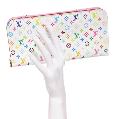 Louis Vuitton Monogram Multicolor Insolite Wallet Litchi 2 of 8