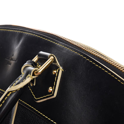 Louis Vuitton Suhali Lockit MM Black 14 of 17