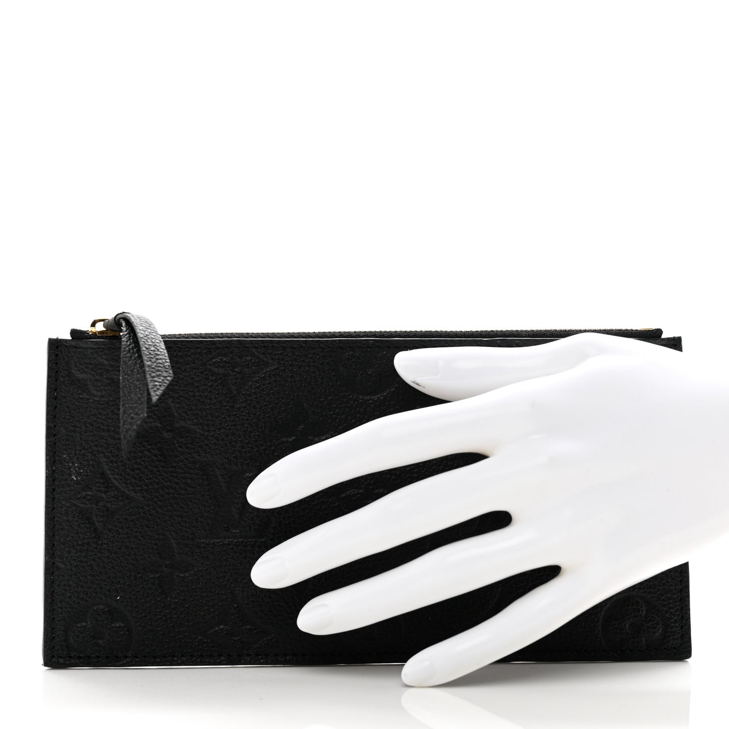 Empreinte Felicie Chain Wallet Zippered Insert Black