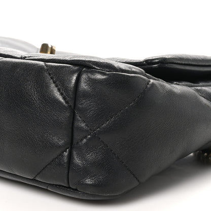 Chanel Lambskin Quilted Medium Chanel 19 Flap Black 10 of 11