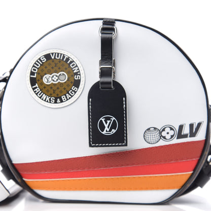 Louis Vuitton Calfskin Monogram LV Airline Boite Chapeau Souple White 8 of 8