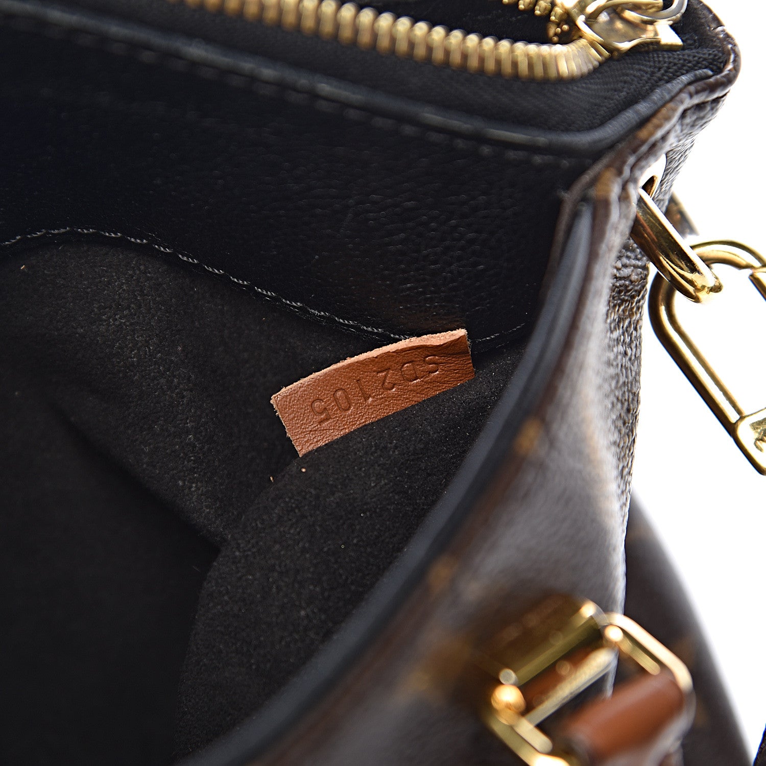 Louis Vuitton Monogram Pallas BB Black 9 of 17