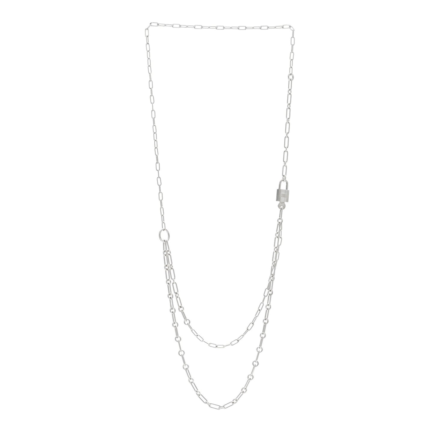 Sterling Silver GM Alphakelly Necklace