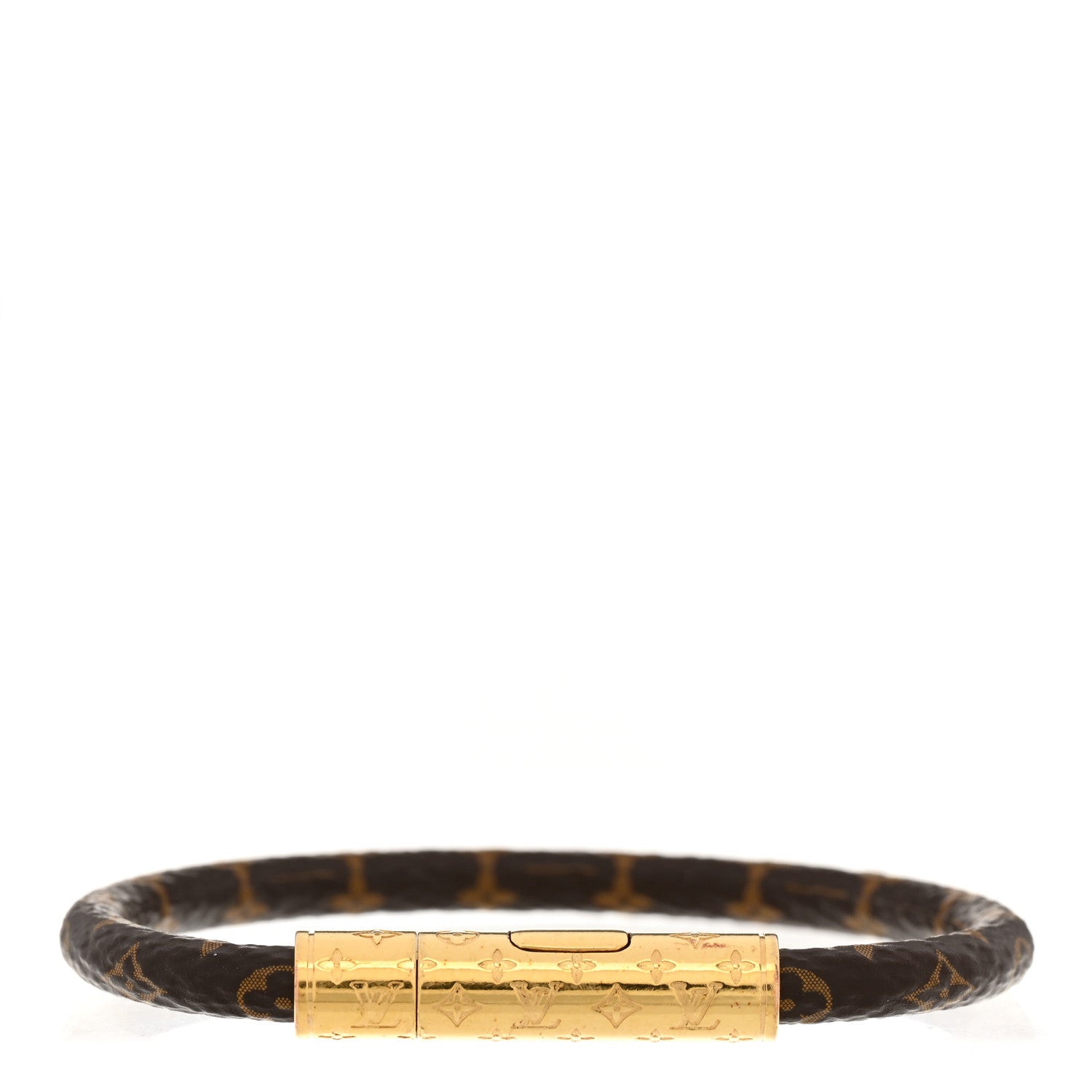 Louis Vuitton Monogram Confidential Bracelet 17 1 of 5