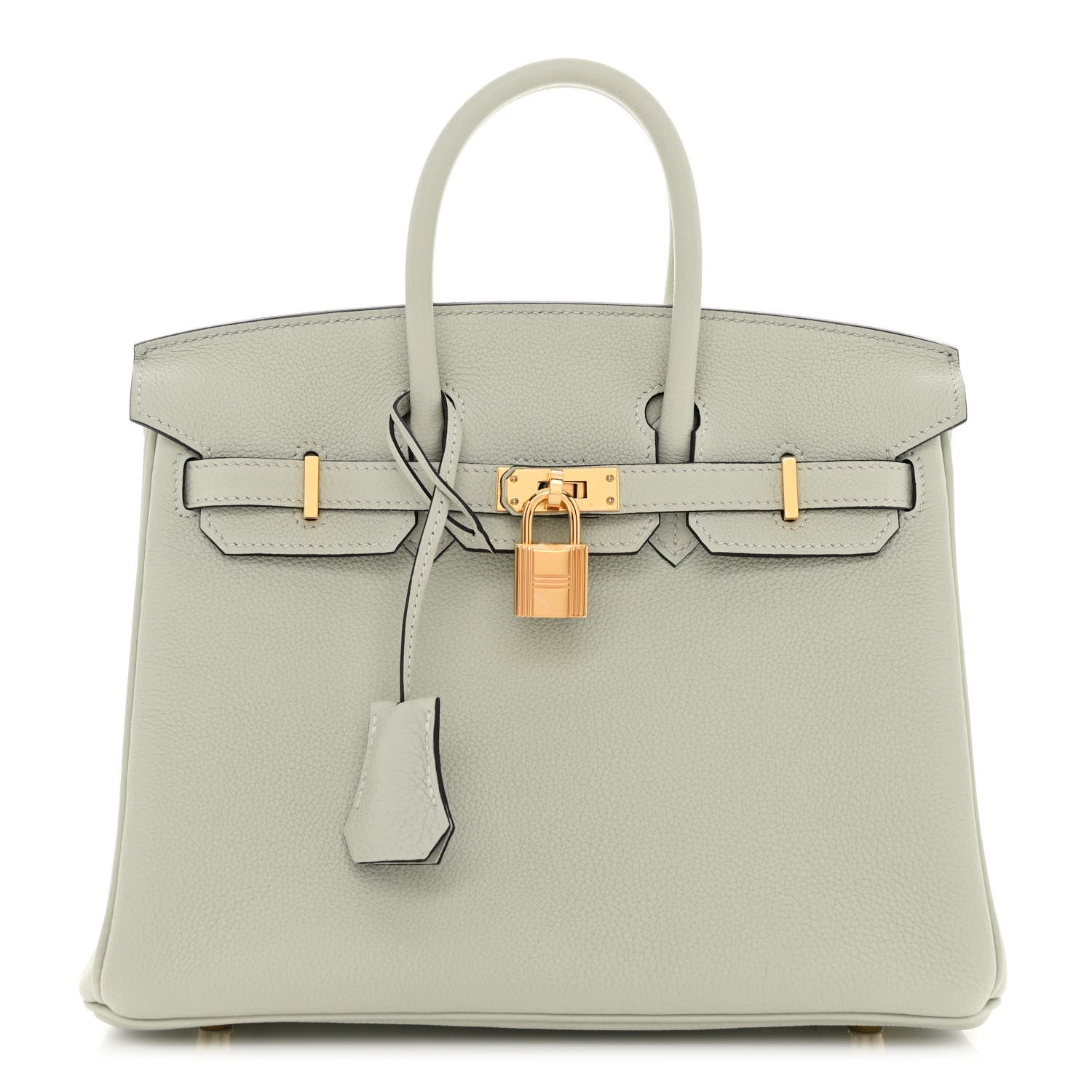Hermes Togo Birkin 25 Gris Neve 1 of 12