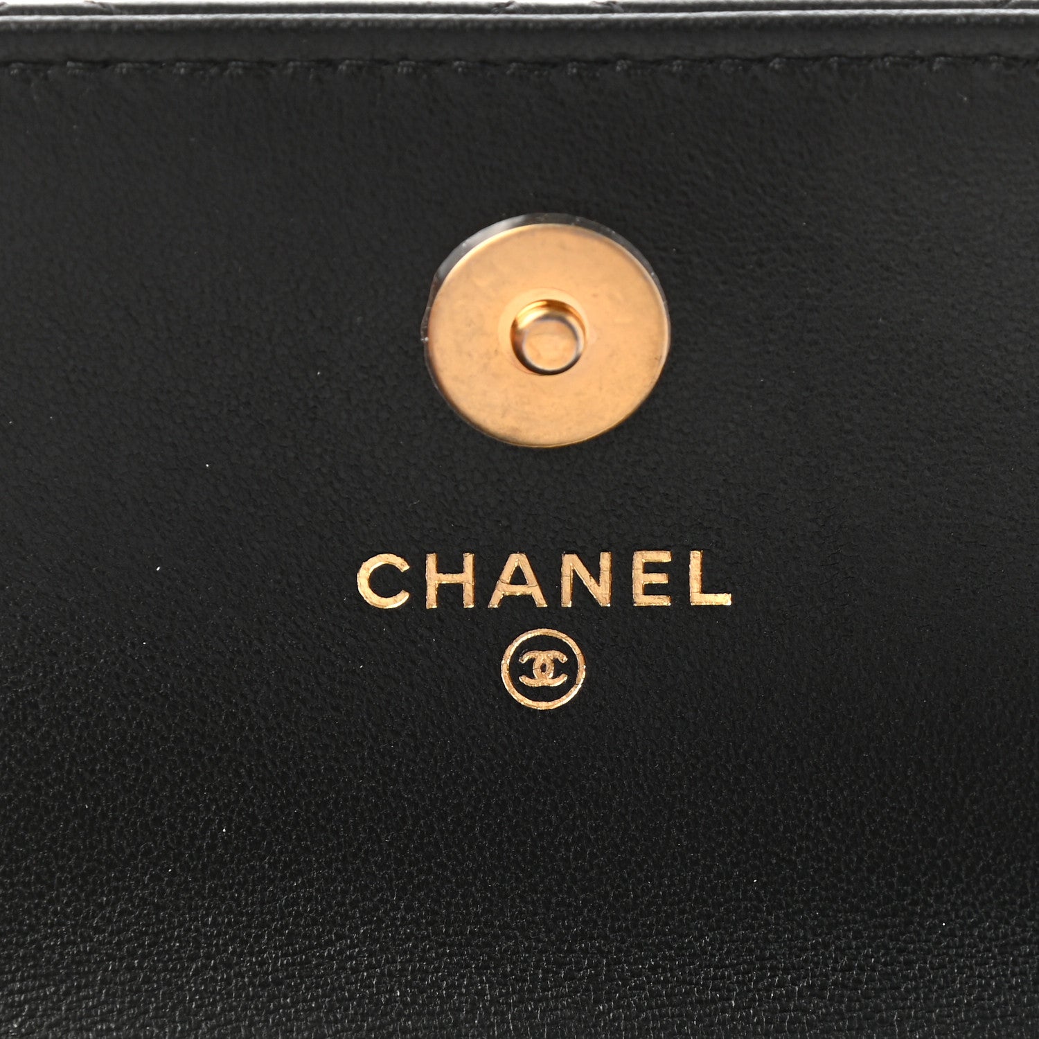 Chanel Lambskin Quilted Pearl Crush Flap With Chain Black 6 of 11