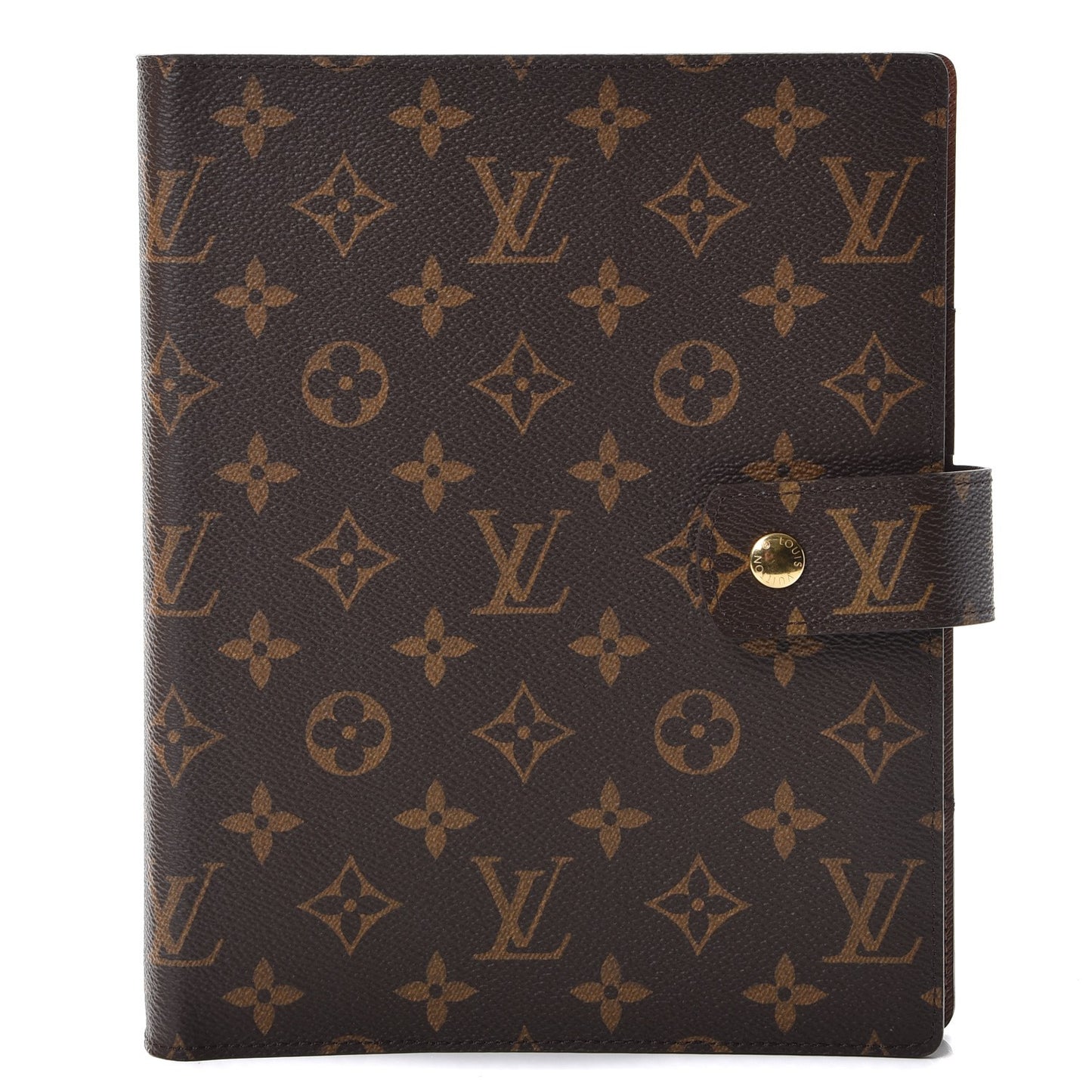 Monogram Large Ring Agenda Cover