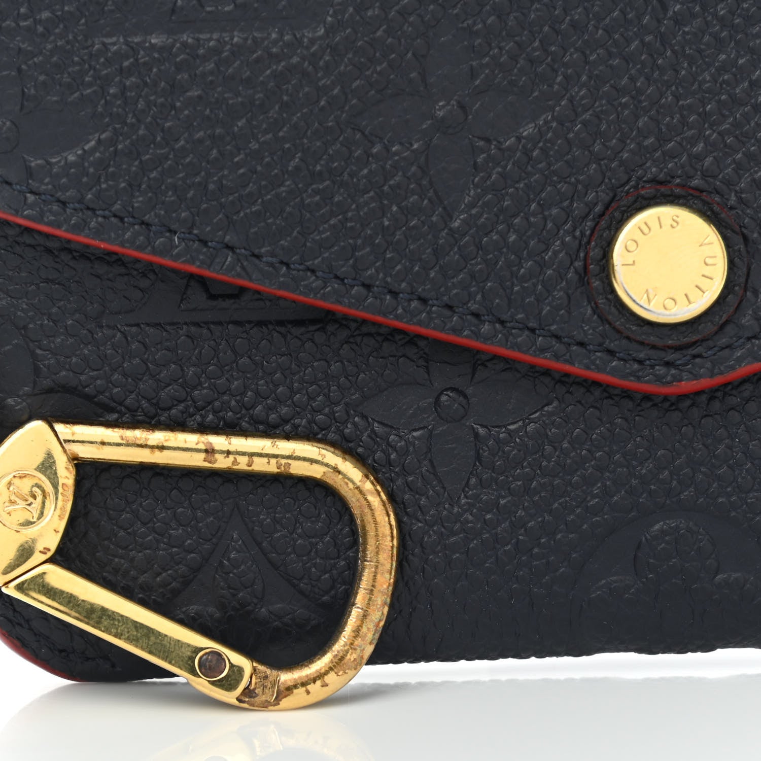 Louis Vuitton Empreinte Key Pouch Marine Rouge 7 of 7
