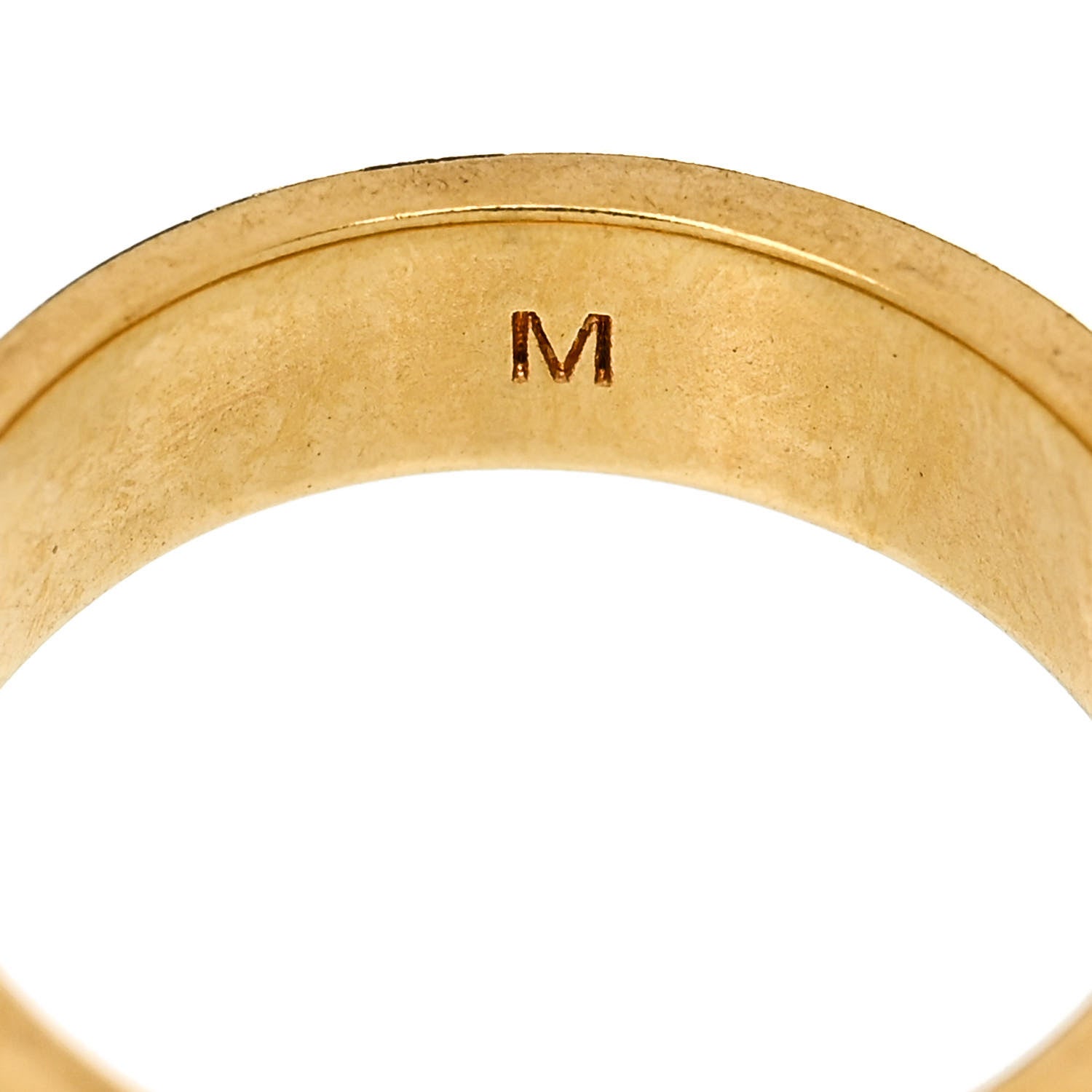 Dior　ロゴリング　M Christian Dior Metal Crystal Code Ring Set M Gold 1690862