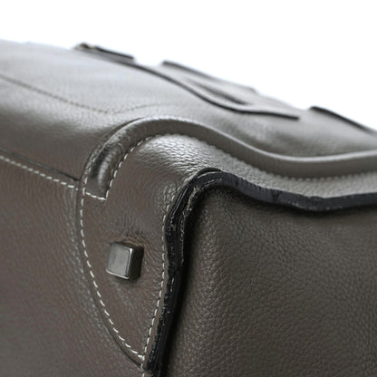 Celine Pebbled Calfskin Mini Luggage Souris 7 of 12