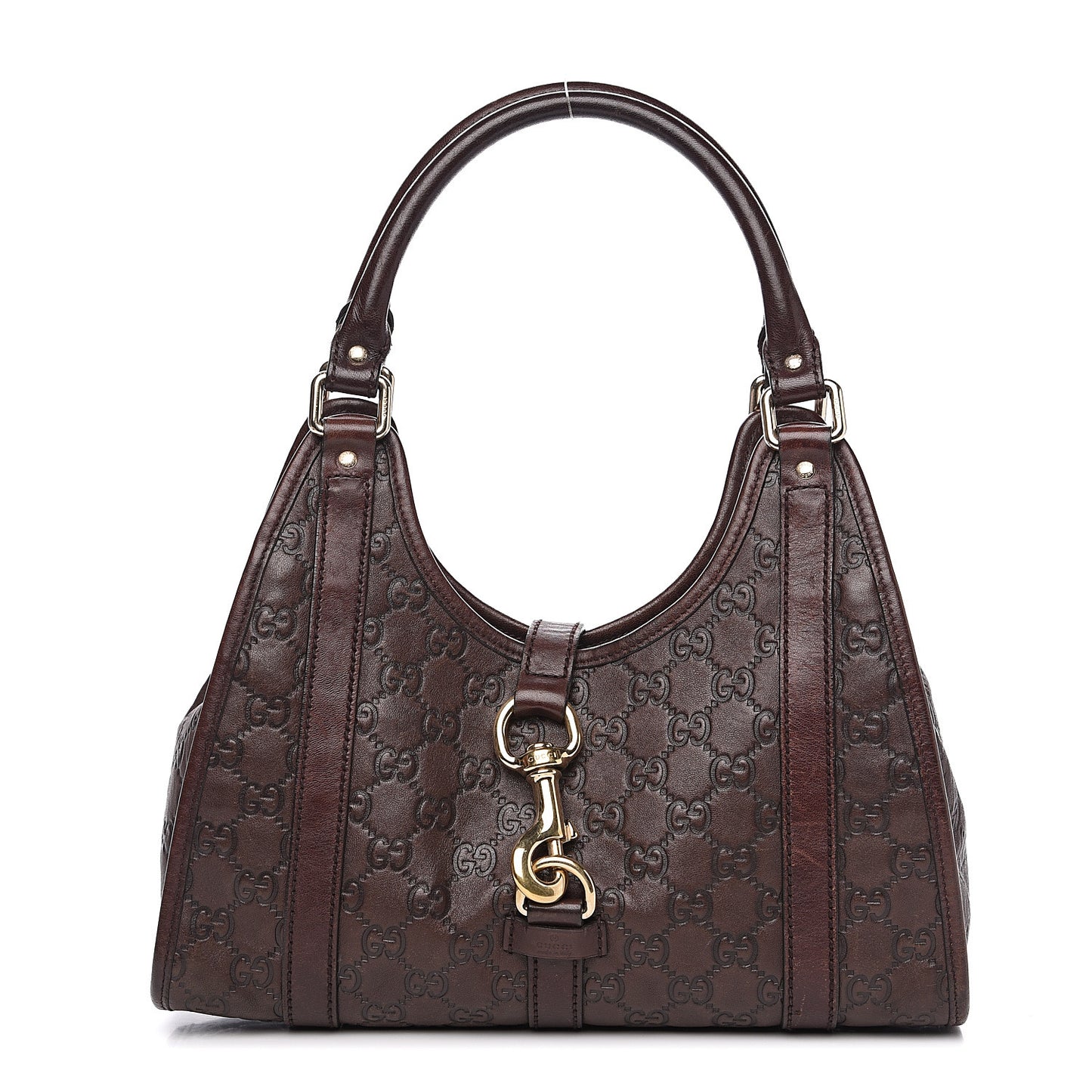 Guccissima Small Joy Shoulder Bag Brown