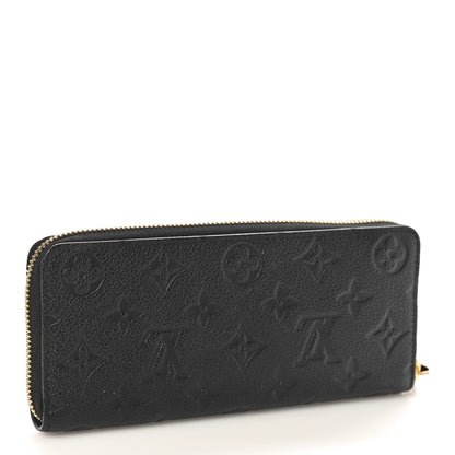 Louis Vuitton Empreinte Clemence Wallet Black 3 of 8