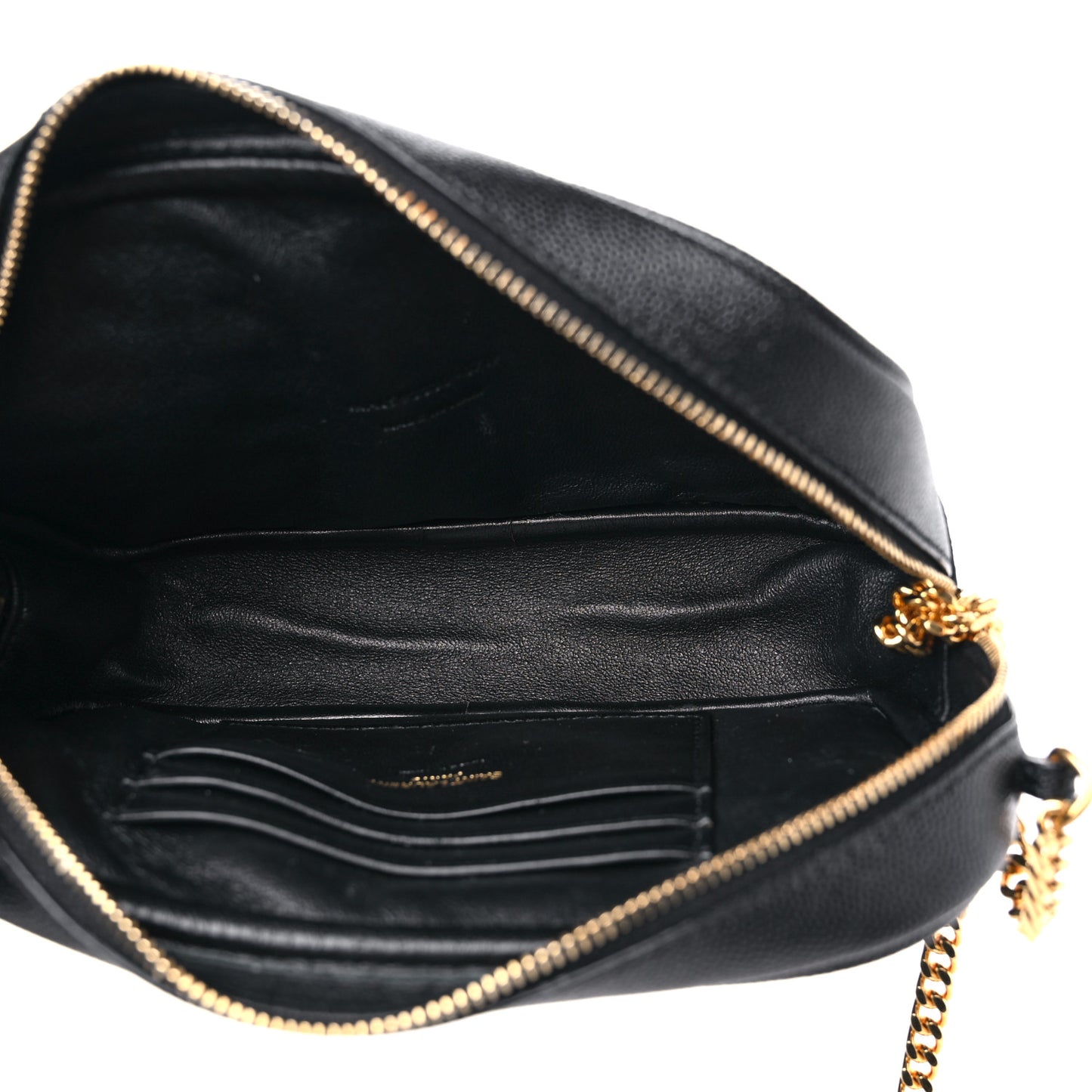 Grain De Poudre Matelasse Monogram Mini Lou Camera Bag Black