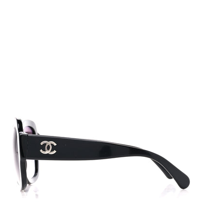 Chanel Acetate CC Sunglasses 5373 Black 3 of 7