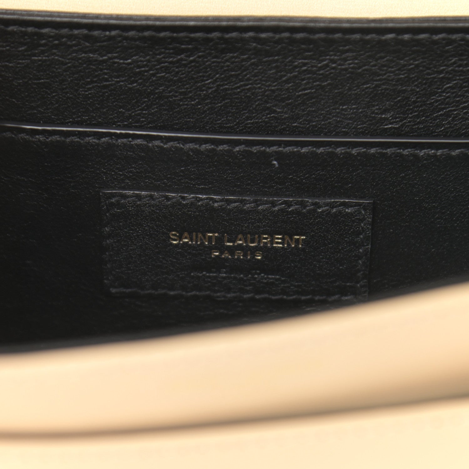 Saint Laurent Smooth Calfskin Small Solferino Satchel Ivory Natural 6 of 11