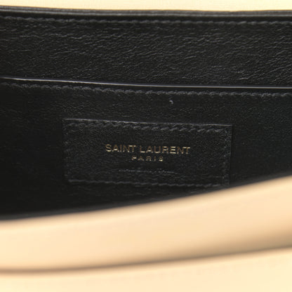 Saint Laurent Smooth Calfskin Small Solferino Satchel Ivory Natural 6 of 11